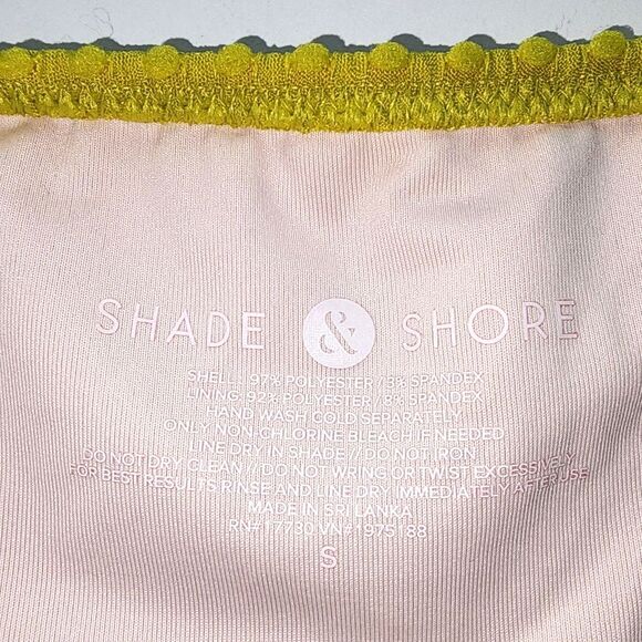 Shade & Shore Mustard Yellow Bikini Swimsuit Set - Picture 8 of 10